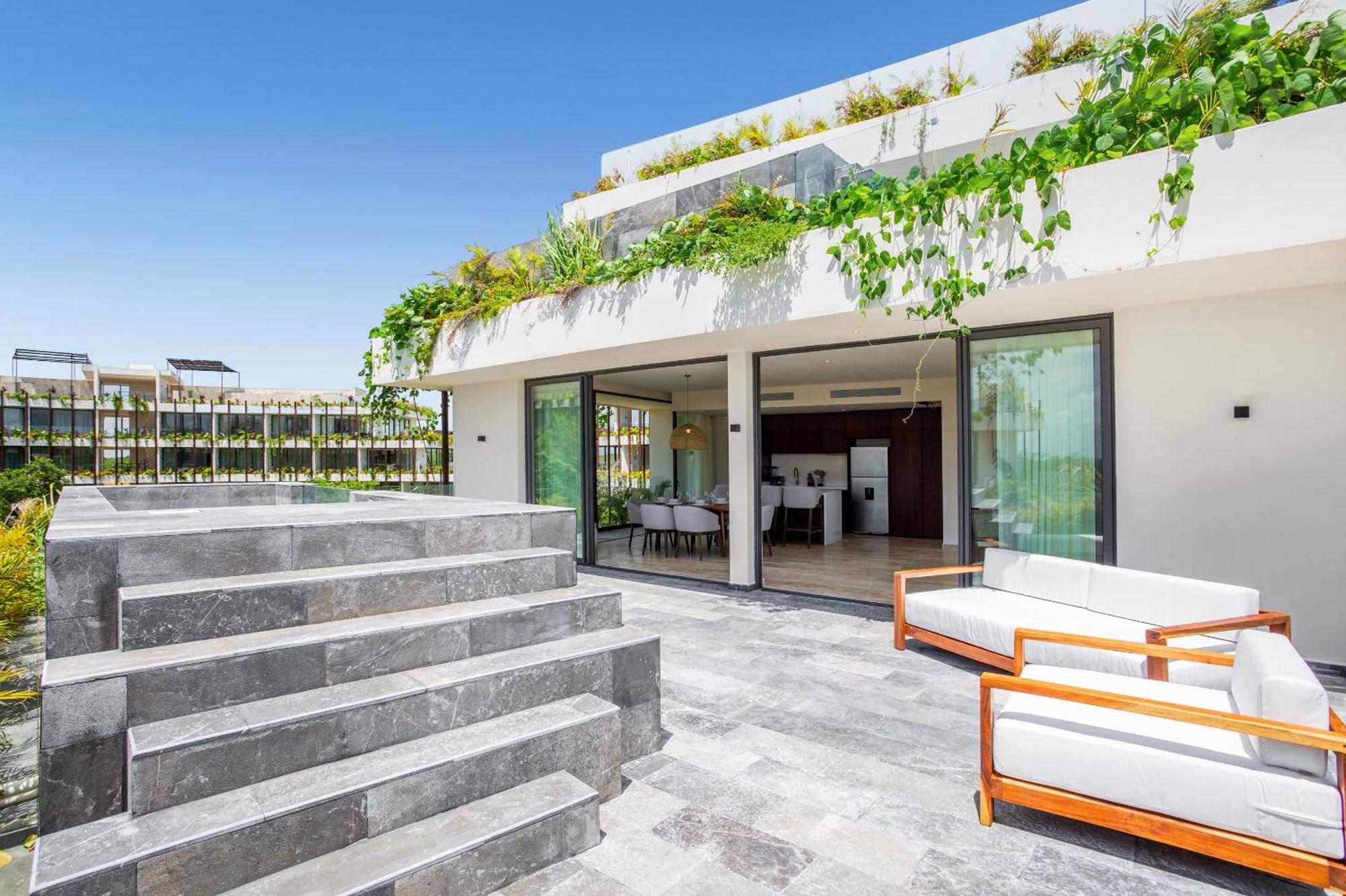 Mistiq Temple II Luxury Apartment 图卢姆 外观 照片