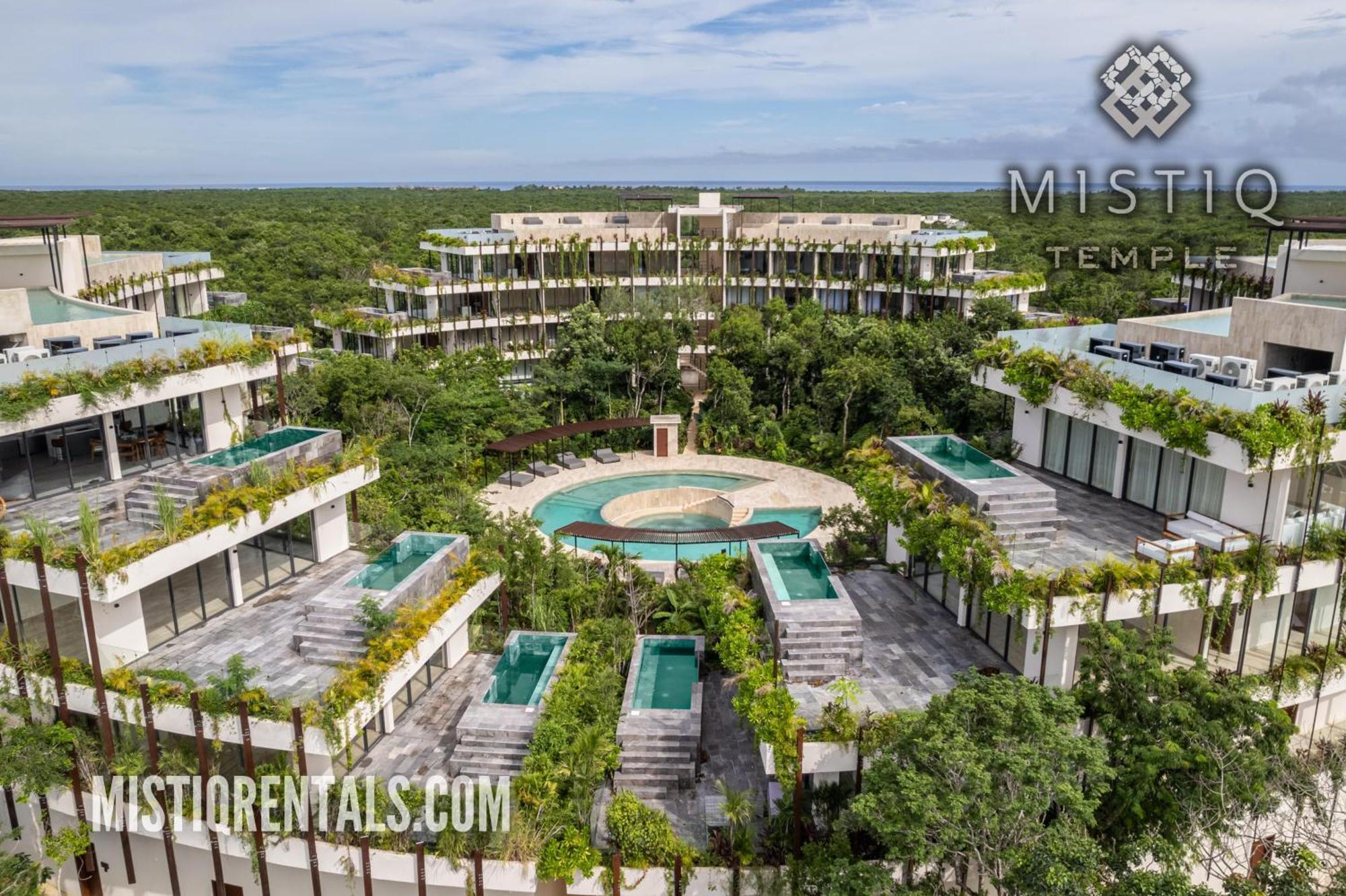 Mistiq Temple II Luxury Apartment 图卢姆 外观 照片