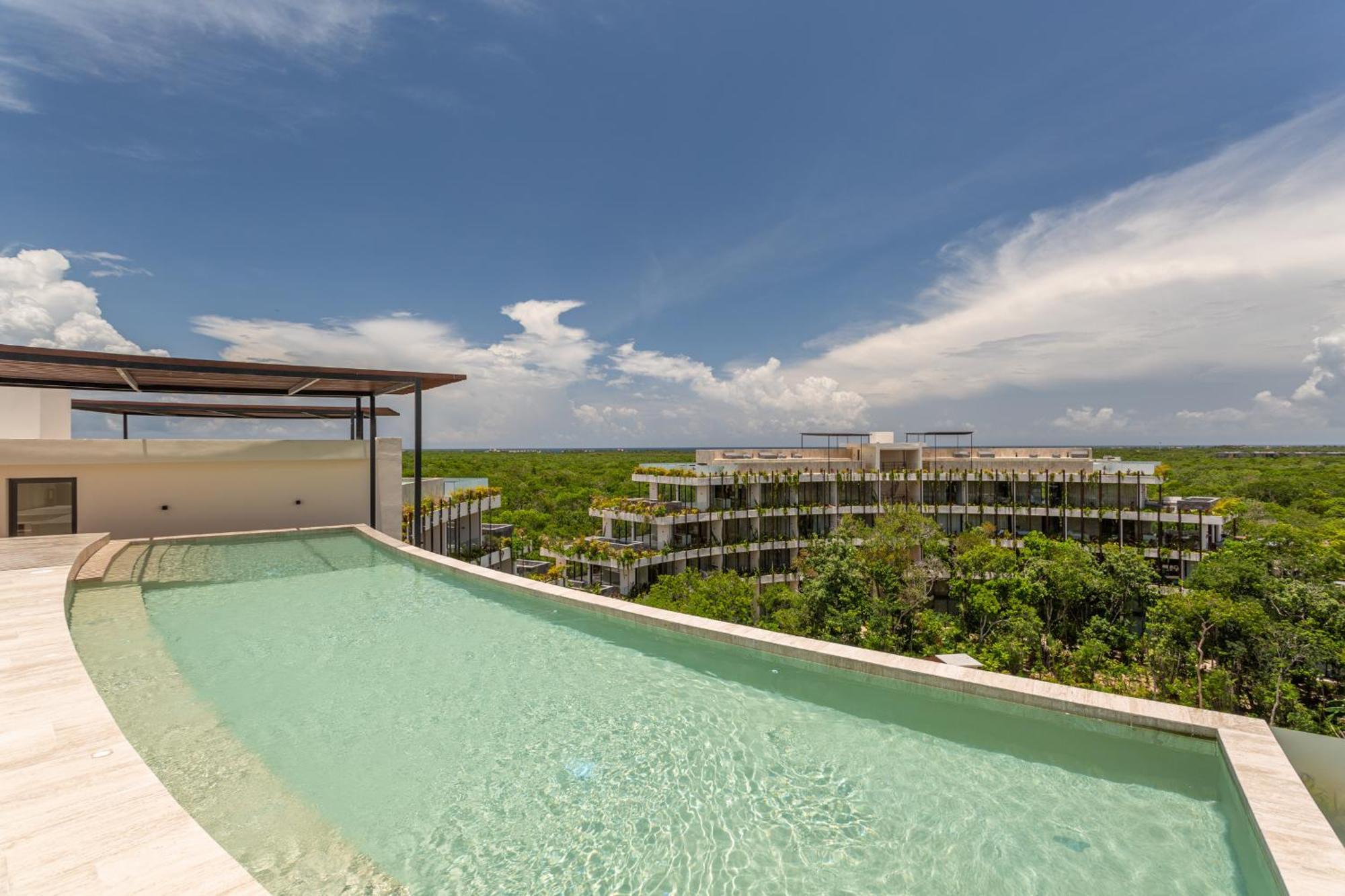 Mistiq Temple II Luxury Apartment 图卢姆 外观 照片