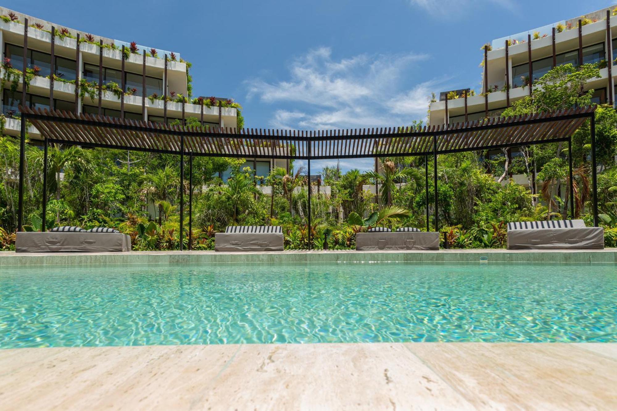 Mistiq Temple II Luxury Apartment 图卢姆 外观 照片