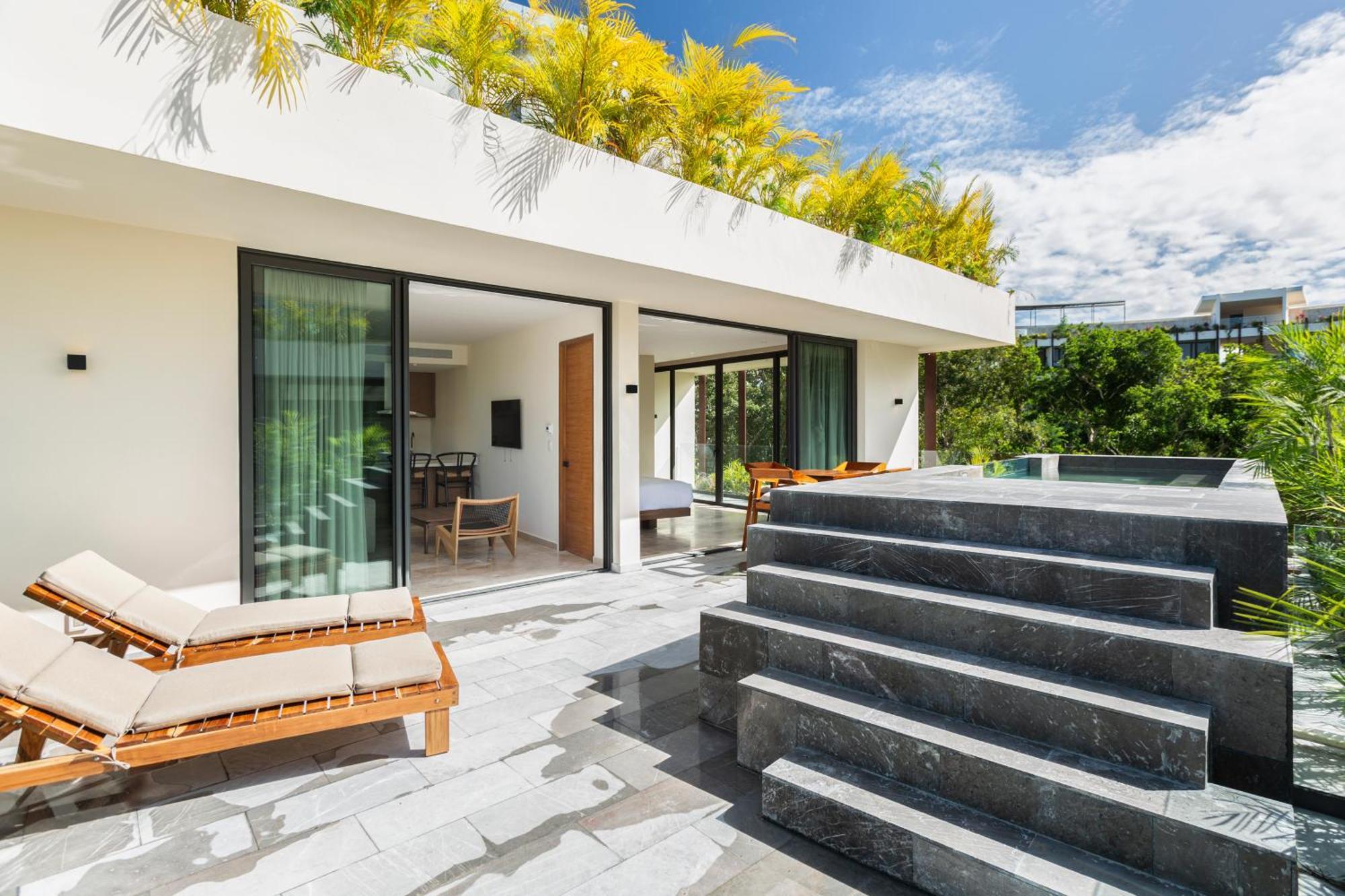 Mistiq Temple II Luxury Apartment 图卢姆 客房 照片