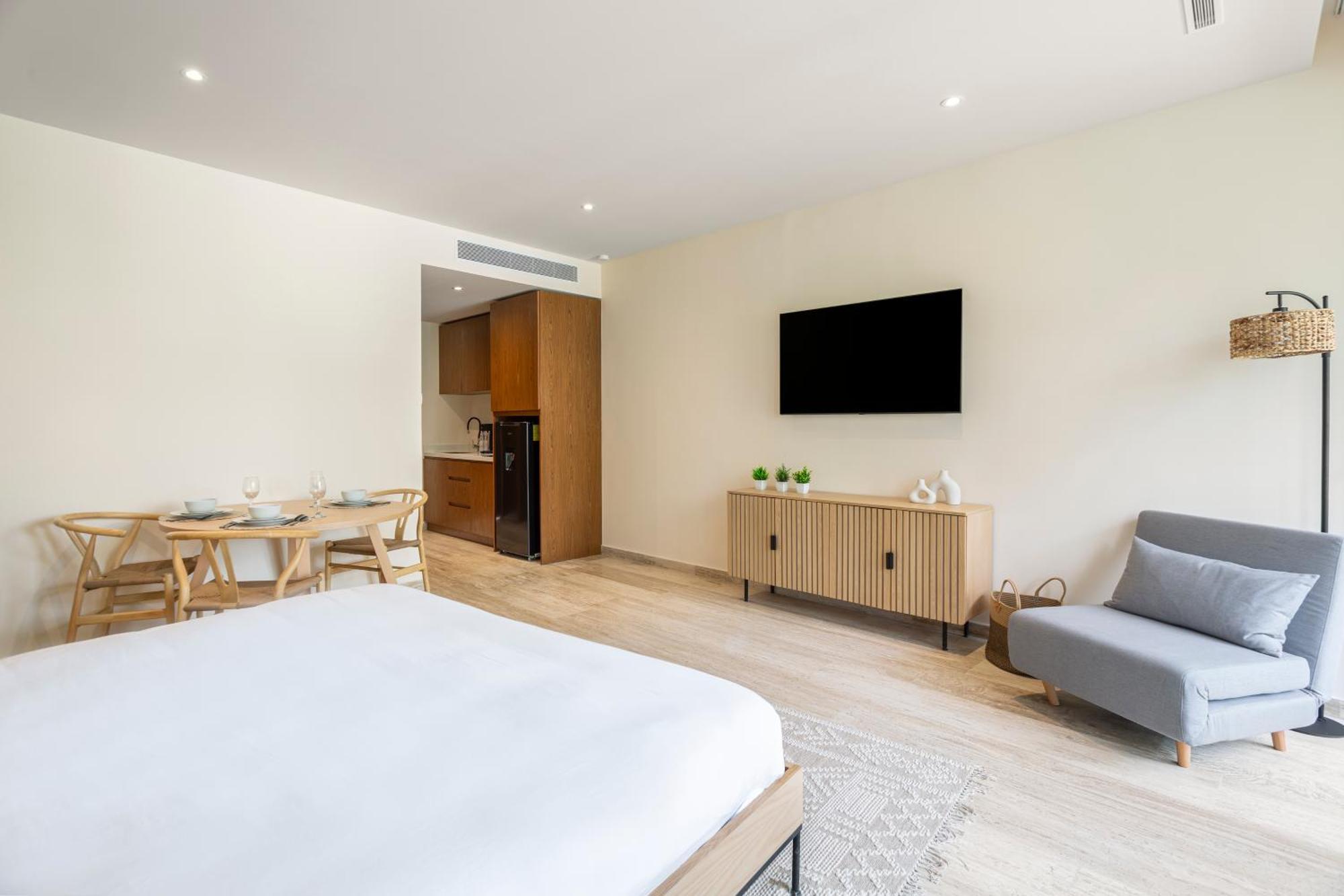 Mistiq Temple II Luxury Apartment 图卢姆 客房 照片