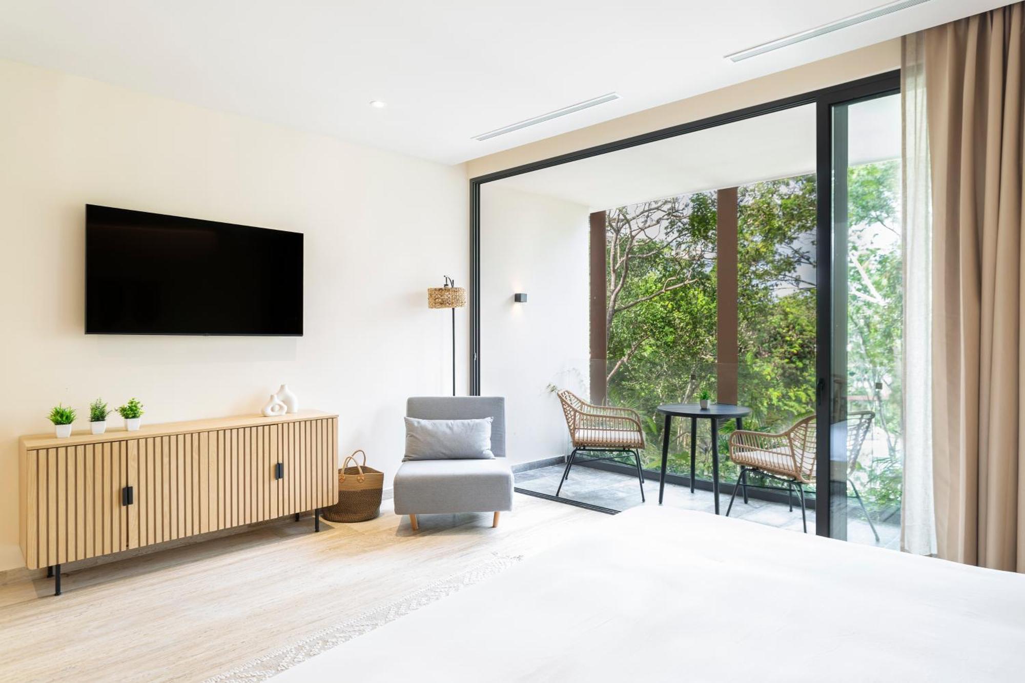 Mistiq Temple II Luxury Apartment 图卢姆 客房 照片